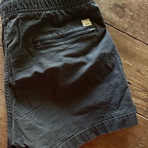 Women’s Vuori rip stop shorts. Charcoal grey, size large.